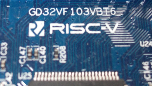 RISC-V GD32VF103VBT6 board marking
