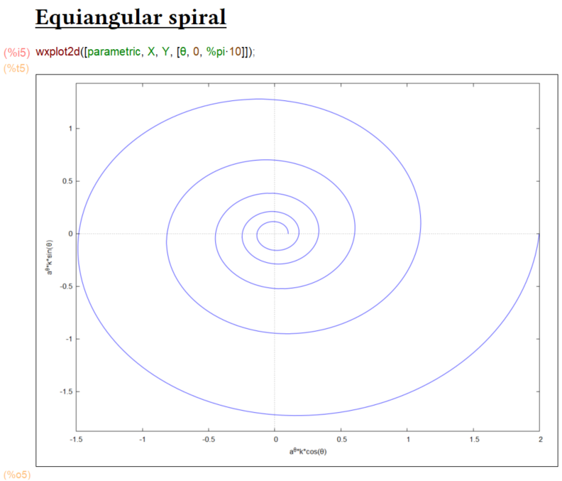 EquiangularSpiral