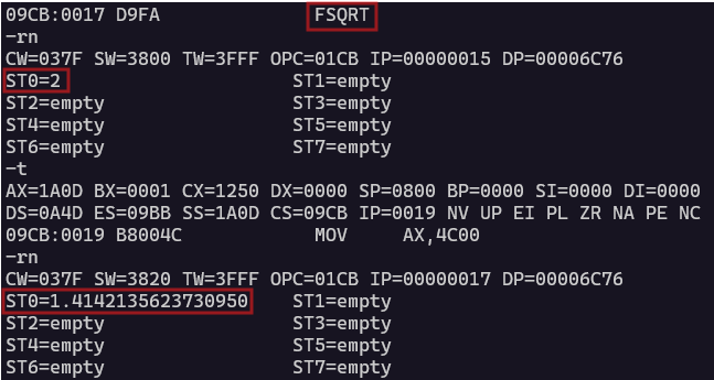 FSQRT