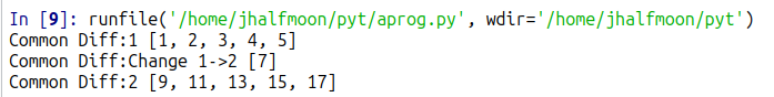 pythonArithmeticProgression