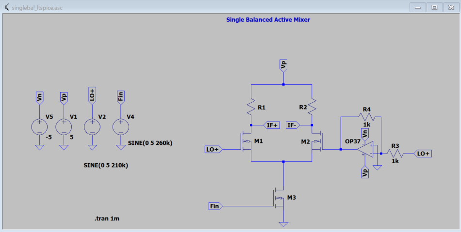 Singlebal_ltspice_schematic